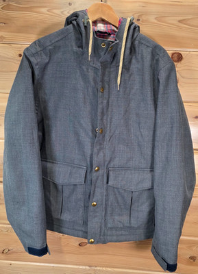 GANT Hiker Parka Jacket Men Large MSRP 322$ Zip Button Softshell Hood