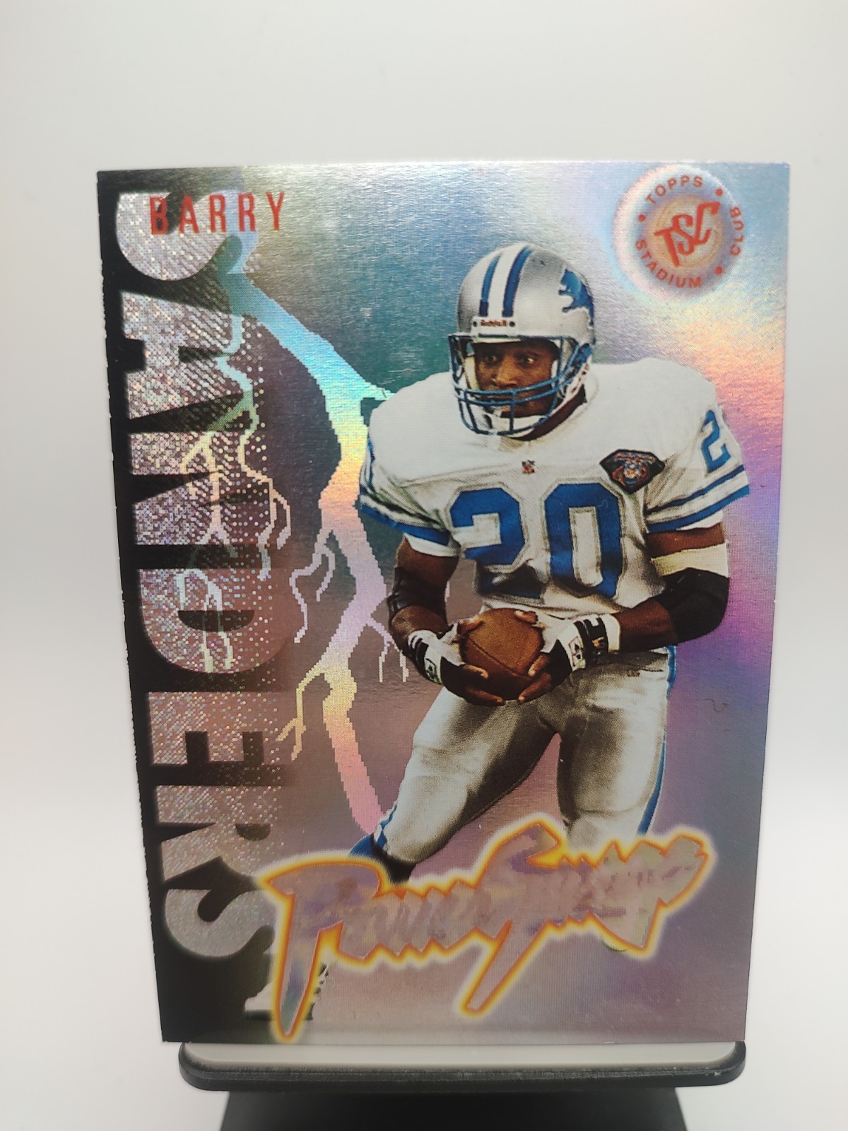 1995 Topps Stadium Club Power Surge Barry Sanders #P5 HOF 0ii1