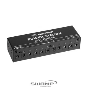 SWAMP DC CORE 10 Guitare Effet Centrale d'alimentation en pédales 9V, 12V, 18V - 10 Sorties