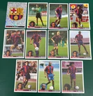 11 FIGURINE FOOTBALLERS PANINI TEAMS EUROPE 1996-97 BARCELONA NEW