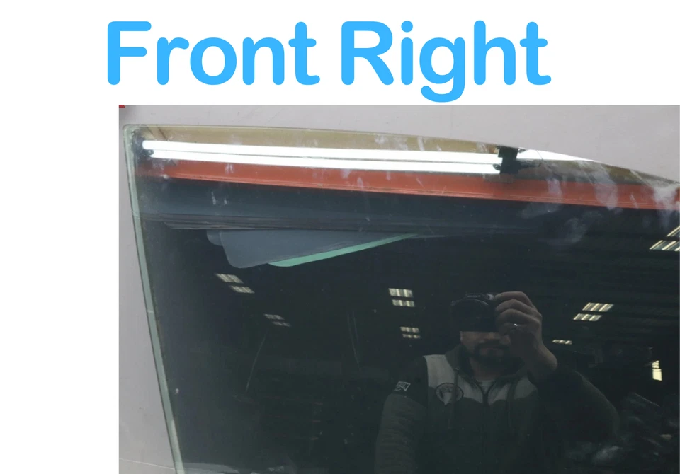 11-17 Volkswagen Touareg Puerta Lateral Pasajero Delantero Derecho Ventana Auto Vidrio Fabricante Original Foto 3 de 4