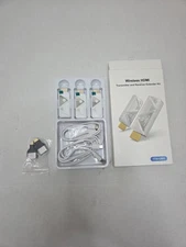 Wireless HDMI Transmitter and 2 Receivers Extender Kit Plug & Play 382FT/100M