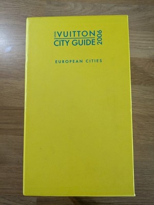Louis Vuitton City Guide Books 2006 Complete 9 Yellow European Cities RARE