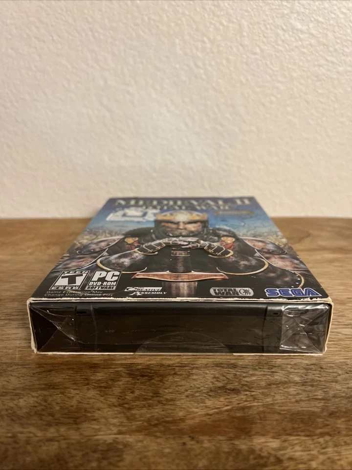 Medieval Total War ll Video Game Pc Cd-ROM Teen SEGA Limited Ed Factory Sealed - Image 2 of 4