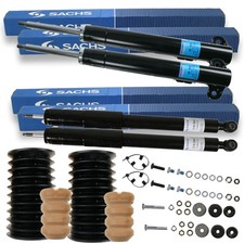4x SACHS Stoßdämpfer Domlager Staubschutz vorne+hinten für Mercedes 124 190 W124
