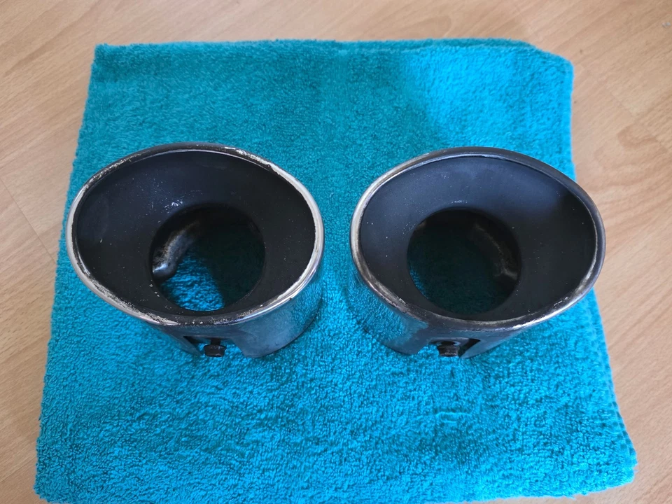 Set of 2 Genuine OEM 2013-2015 Honda Accord V6 Sedan Chrome Exhaust finisher tip - Изображение 3 из 4