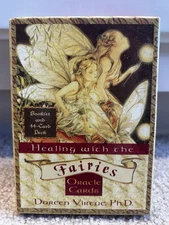 Vintage Healing With the Fairies Oracle Cards 44 Card Deck With Booklet