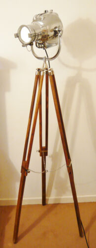 VINTAGE KINO LICHT ANTIKE BODENLAMPE EAMES STARCK STRAND JIELDE SILBER - Bild 5 von 11