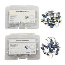 Dental Double-Side Reel Matrix Bands M6 Contoured Anatomically Shaped Soft Bands