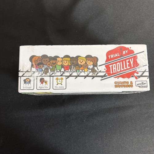 Trial by Trolley: an Adult Card Game of Moral Dilemmas and Murder Party Game NEW - Picture 5 of 5