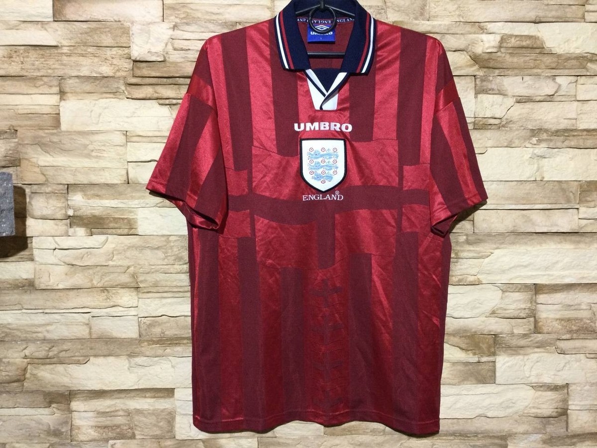 ENGLAND 1998 1999 Away Football Shirt Soccer Jersey Umbro Sz L | eBay