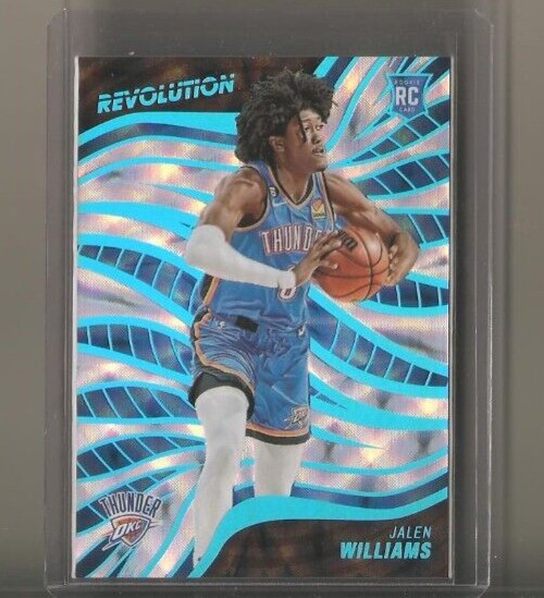 2022-23 Panini Revolution JALEN WILLIAMS Future Frame Prizm Rookie RC /60 #124