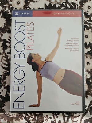 Energy Boost Pilates DVD by Gaiam Workout with Ana Caban Mind Body Health 