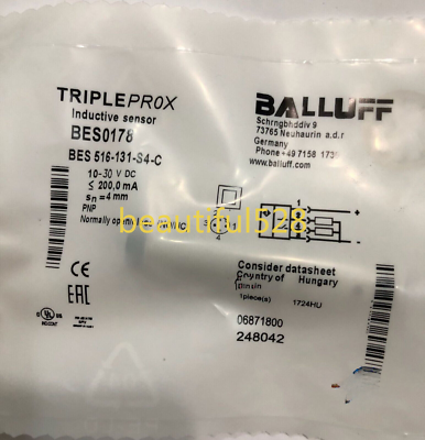 Sensore Di Prossimità Balluff BES 516-327-S4-C – Interruttore Proximity Per PLC