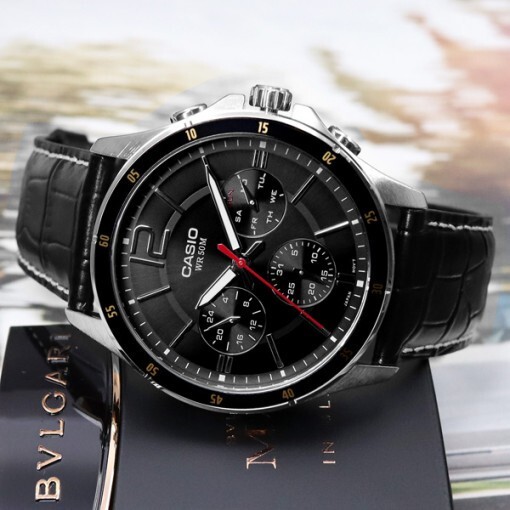 Casio MTP-1374L-1A Analogue Quartz Men's Wrist Watch | eBay