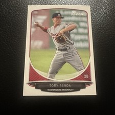 Tony Renda 2013 Bowman Prospects #BP10 Base Set Nationals Infielder
