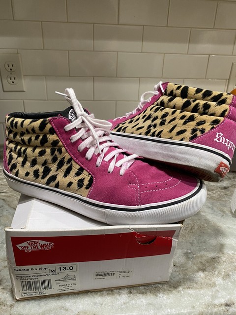 velvet leopard vans