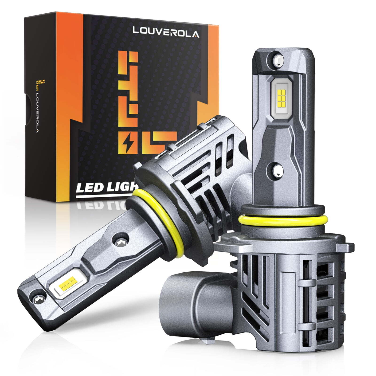 2/4PCS 9006 Headlight Bulbs Led Kit 6500K For Car High and Low Beam Led Lights