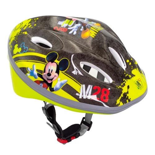 Disney Kinder Fahrradhelm "Mickey Rocks", verstellbar, 52-56cm, ab ca. 6 Jahre