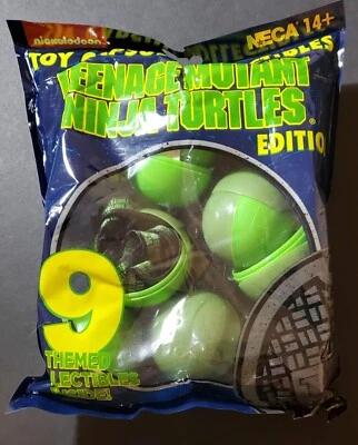 NECA Teenage Mutant Ninja Turtles Toy Capsule Collectibles TMNT X9 (9 Per Bag) - Image 1 of 2