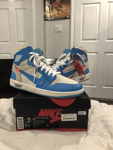 off white carolina blue