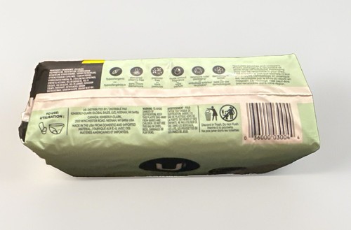 U by Kotex-Clean & Secure Ultra Thin Regular Pads-44 Count-Absorbs Instantly-New - Picture 3 of 4