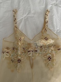 La Perla Floral Gold Babydoll With Bottoms - NWOT - IT2 - S