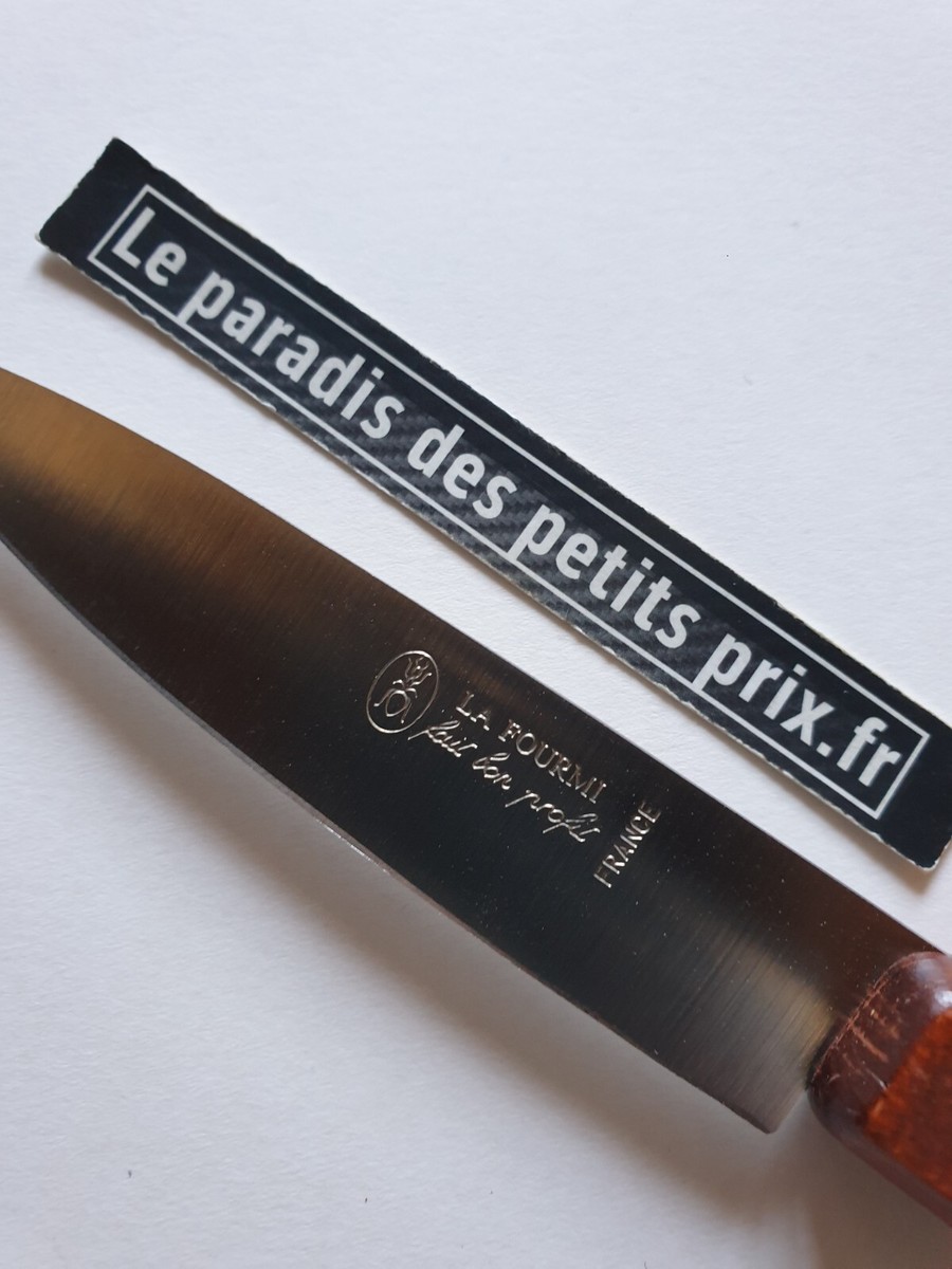 Set De 6 Couteaux Office LA FOURMI - Lame 9 Cm En Inox, Fabrication Française Thiers - Neuf