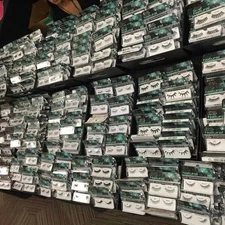 30 Packs Ardell Natural False Fake Eyelashes Black,Individual Invisiband lashes 