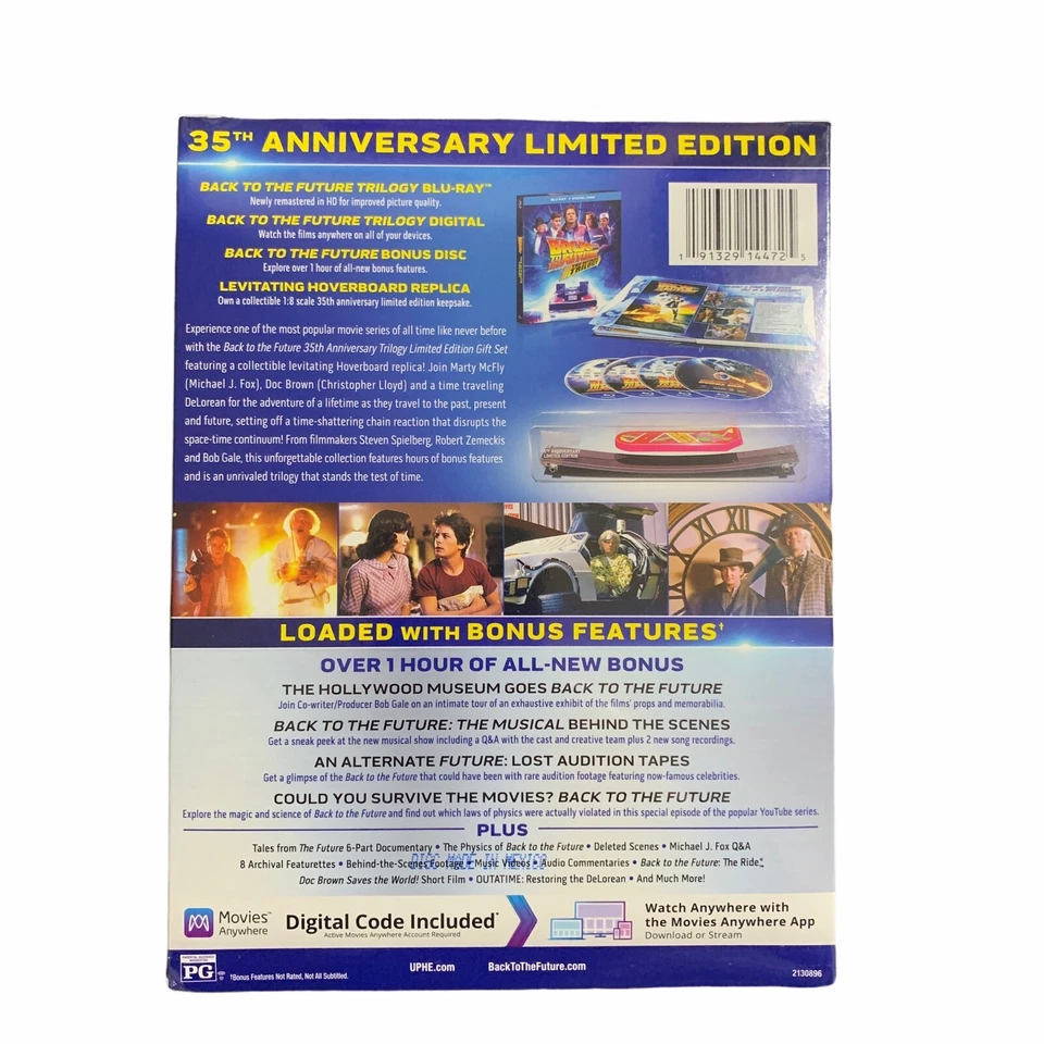 Back To The Future 35th Anniversary Trilogy Limited Edition Gift Set - Image 3 of 3