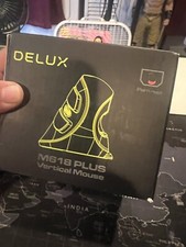 Delux M618 Plus Ergonomic Vertical Mouse 2.4G...
