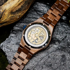 Braun Armbanduhren mit Holz-Unisex-Erwachsene online kaufen