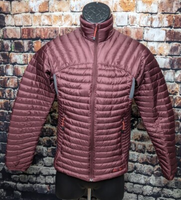 Eddie Bauer First Ascent Microtherm Storm Down Women XS X-Smal Puffer Jacket Ski