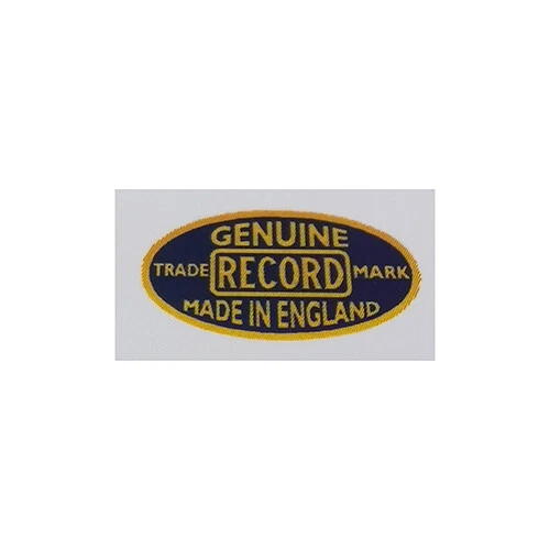 Record Trademark decal for restoration vintage tools vice vise plane g1xs