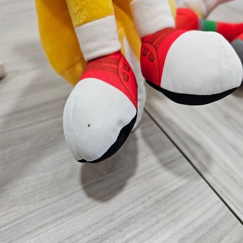 Tails and Knuckles From Sonic the Hedgehog 2 Movie Toy Factory Plush Echidna Fox - Picture 4 of 7