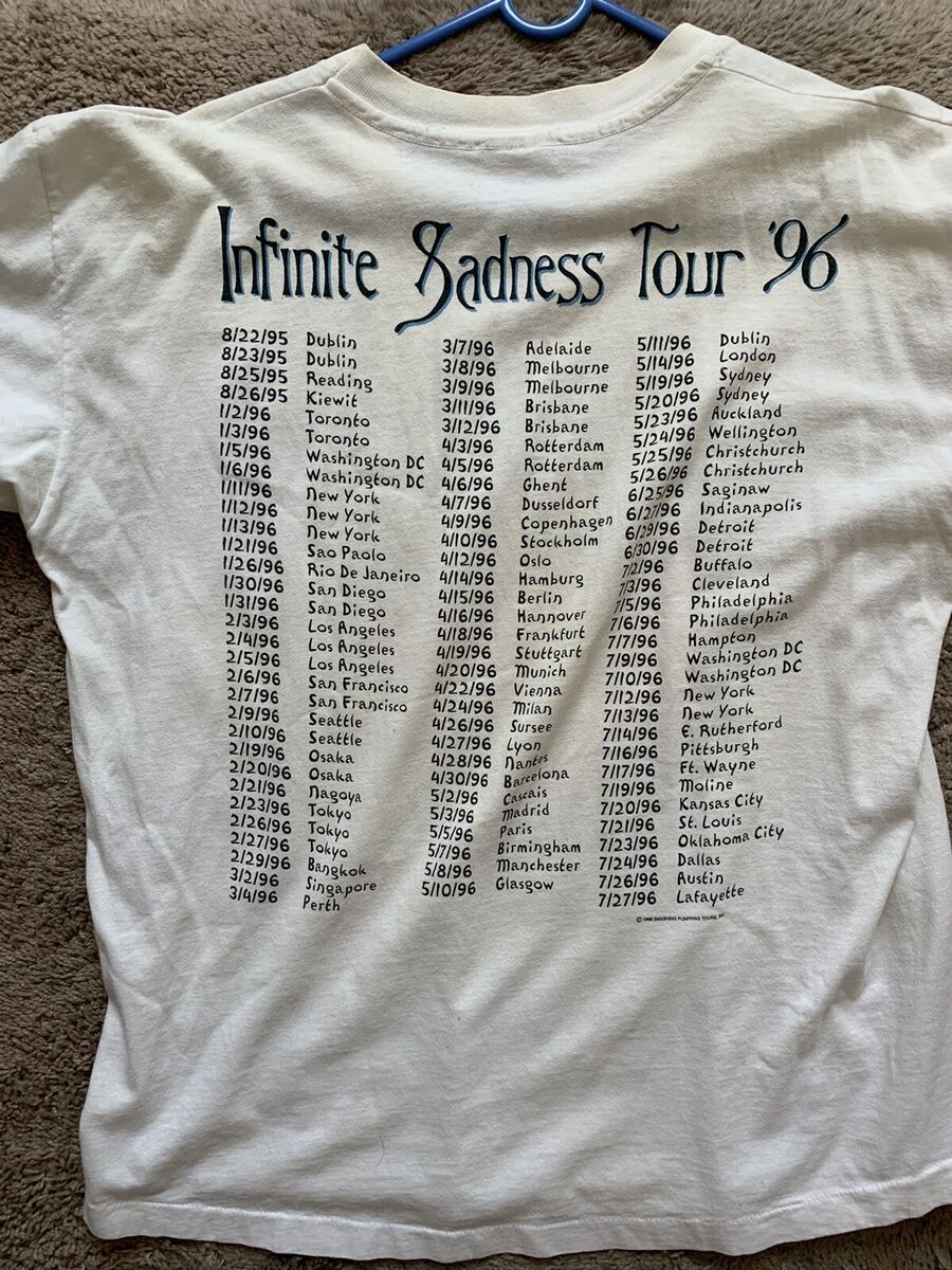 Vintage The Smashing Pumpkins Infinite Sadness Tour 1996 Vintage The Smashing Pumpkins Infinite Sadness Tour 1996