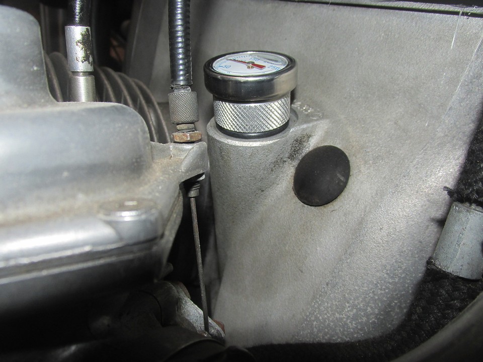 BMW LATE Airhead Temperature temp Gauge Dipstick R75/7 R100/7 R100RS