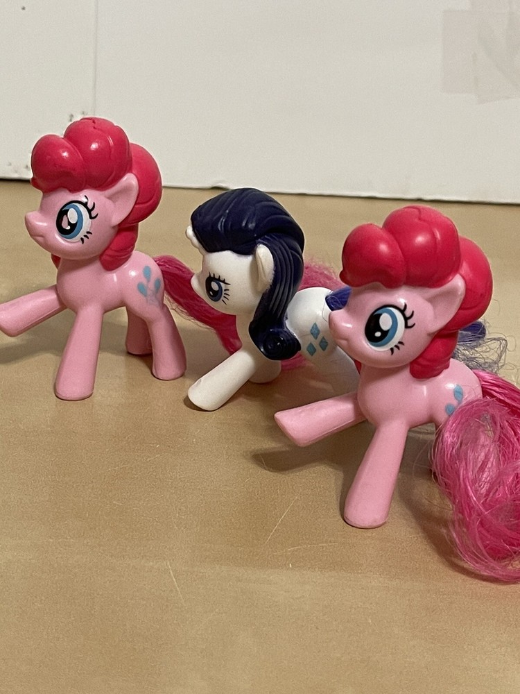 Pony Figures My little pony lot 3 MCDONALDS 3” Ponies