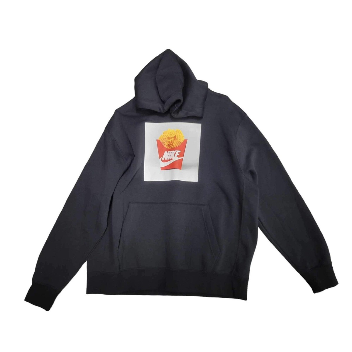 Nike NSW Waffle Fries Graphic Print Pullover Hoodie DM2274-010