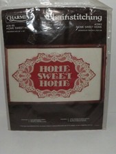 Charmin Chainstitching Kit  35-65 Home Sweet Home New In Package
