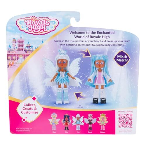 Ice Fairy Doll Royale High 3 Inch Game Inspired with Virtual Item Code - Picture 4 of 6