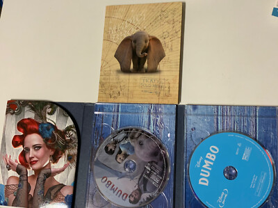   DISNEY DUMBO 4K ULTRA + BLU-RAY  + GALLERY BOOK, Great  