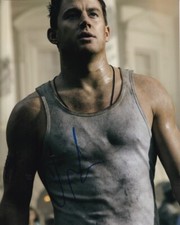 CHANNING TATUM signed Autogramm 20x25cm WHITE HOUSE DOWN in Person autograph COA