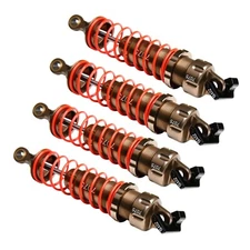 GTB CNC 7075 Front Rear Shock Absorber Set for 1/8 RC Car USA-1 FOXX MAD Crusher