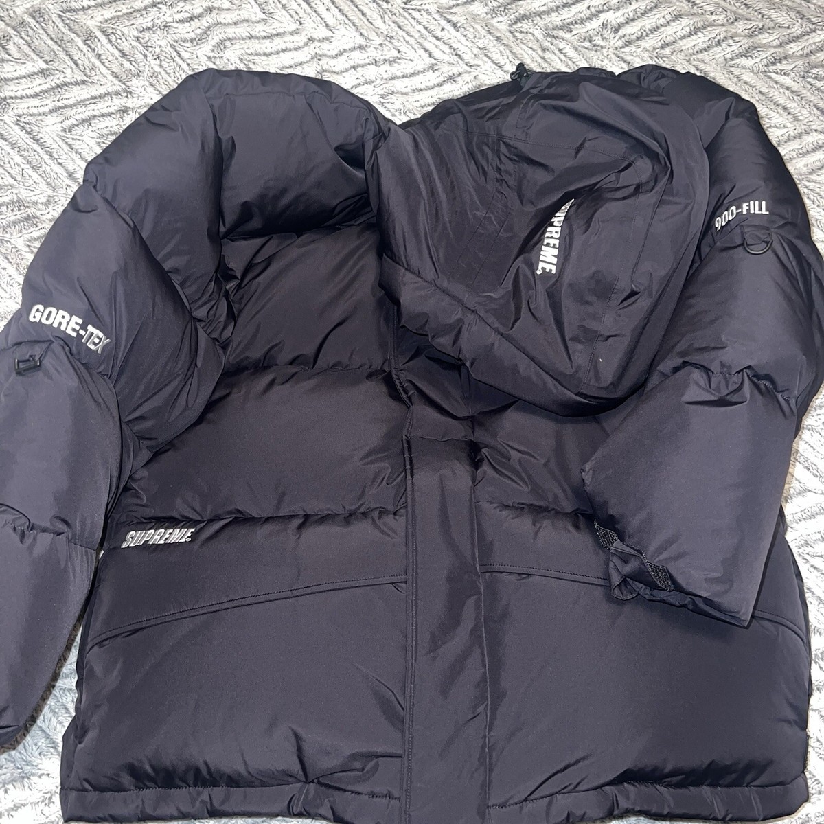 NEW SUPREME x GORE-TEX 900-Fill Down Parka Coat Black FW/24 | eBay