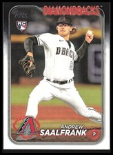 2024 Topps II Andrew Saalfrank #406 RC Arizona Diamondbacks BB1