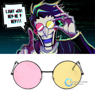  Shopular Limited Anime Joker Sunglasses Men Women cosplay  Accessories Glasses 3 Colors (Gold) : Clothing, Shoes & Jewelry