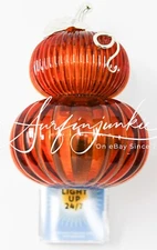 Bath & Body Works Wallflower Plug Unit Diffuser Orange Double Pumpkin Fall Light
