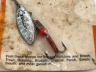 Vintage Mepps #1 AGLIA LONG Brass/Silver Prism BLADE inline Spinner Fishing Lure — photo 5