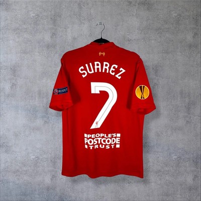 Liverpool 2012-13 Heimtrikot Suarez #7 Warrior Größe L Original Vintage